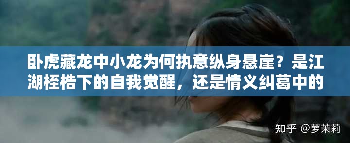 卧虎藏龙中小龙为何执意纵身悬崖？是江湖桎梏下的自我觉醒，还是情义纠葛中的终极抉择？