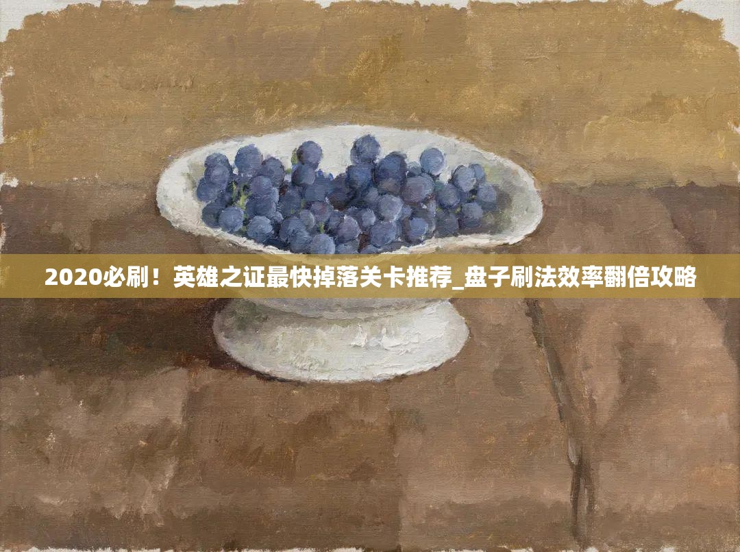 2020必刷！英雄之证最快掉落关卡推荐_盘子刷法效率翻倍攻略